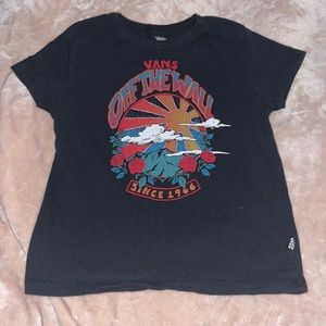 Vans off the wall black tee shirt!